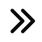 Chevron Double Right SVG Icon